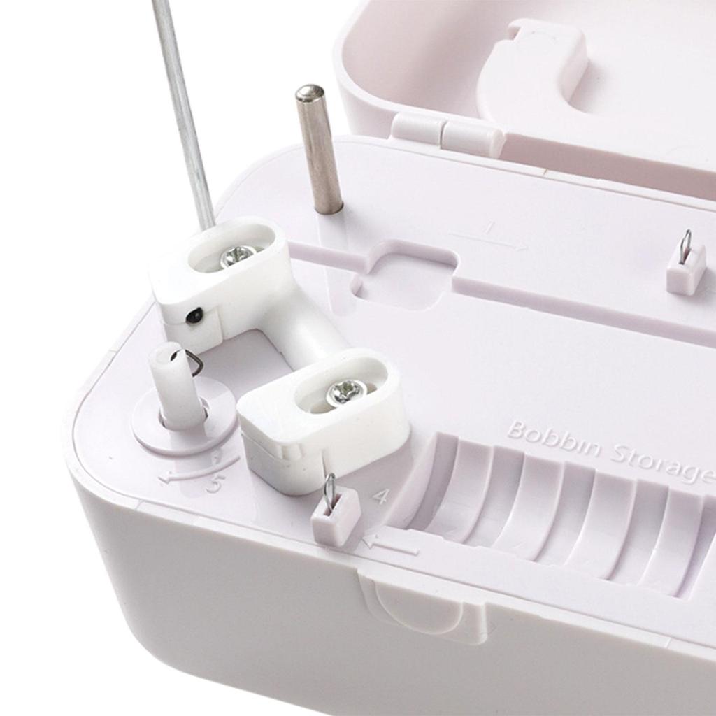 Electrical Bobbin Winder Portable Automatic Bobbin Winder Machine for Embroidery DIY Tool Kits Sewing Yarn Storage Thread Ball