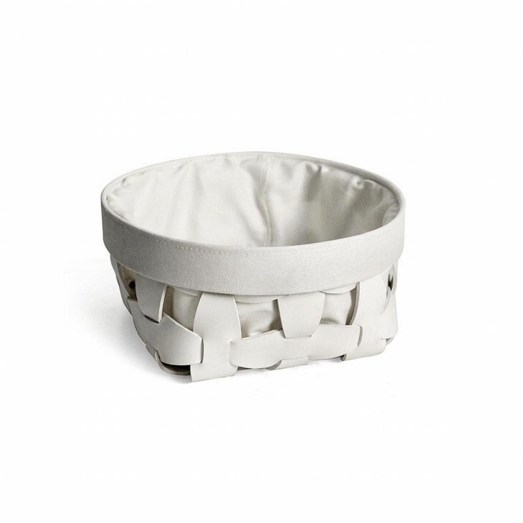 Decorative Woven Laundry Basket Space-Saving with Textile Lining