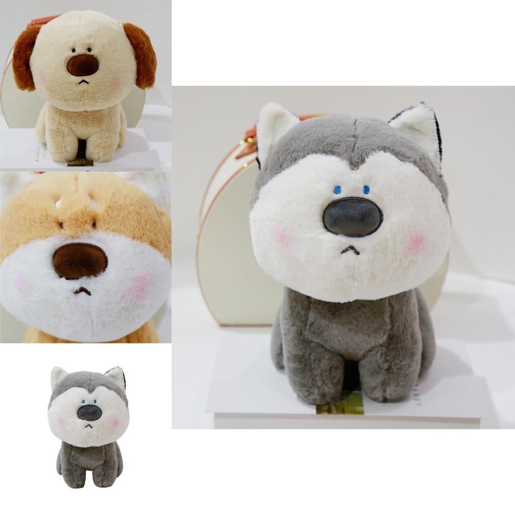 Adorable Husky Stuffed Animal Toy For Kids Soft And Cuddly Plush With Pp Cotton Filling, 25cm