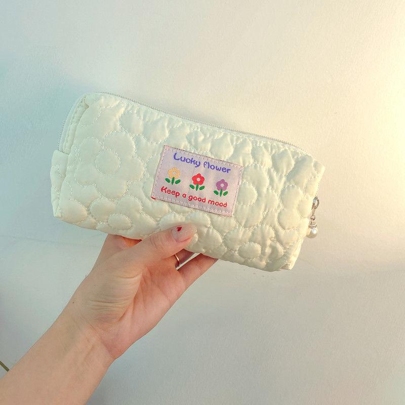 

Милая и простая сумка-подушка, пенал, высококачественная однотонная сумка для хранения большой вместимости