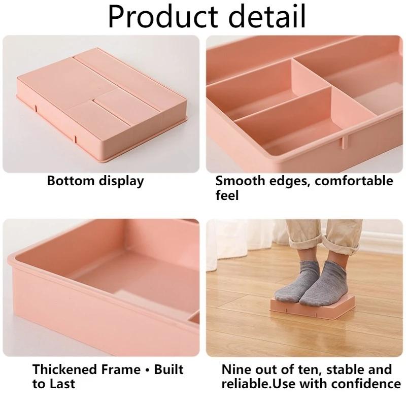 New Home Office Drawer Organizer Stackable Sundries Cosmetic Container Multi-cell Stationery Storage Box Caja De Almacenamiento