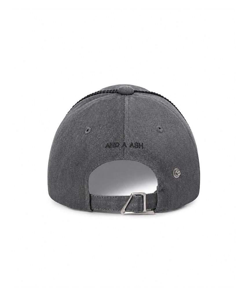 Aeneoaeswi Hair Line Washed Cap Charcoal