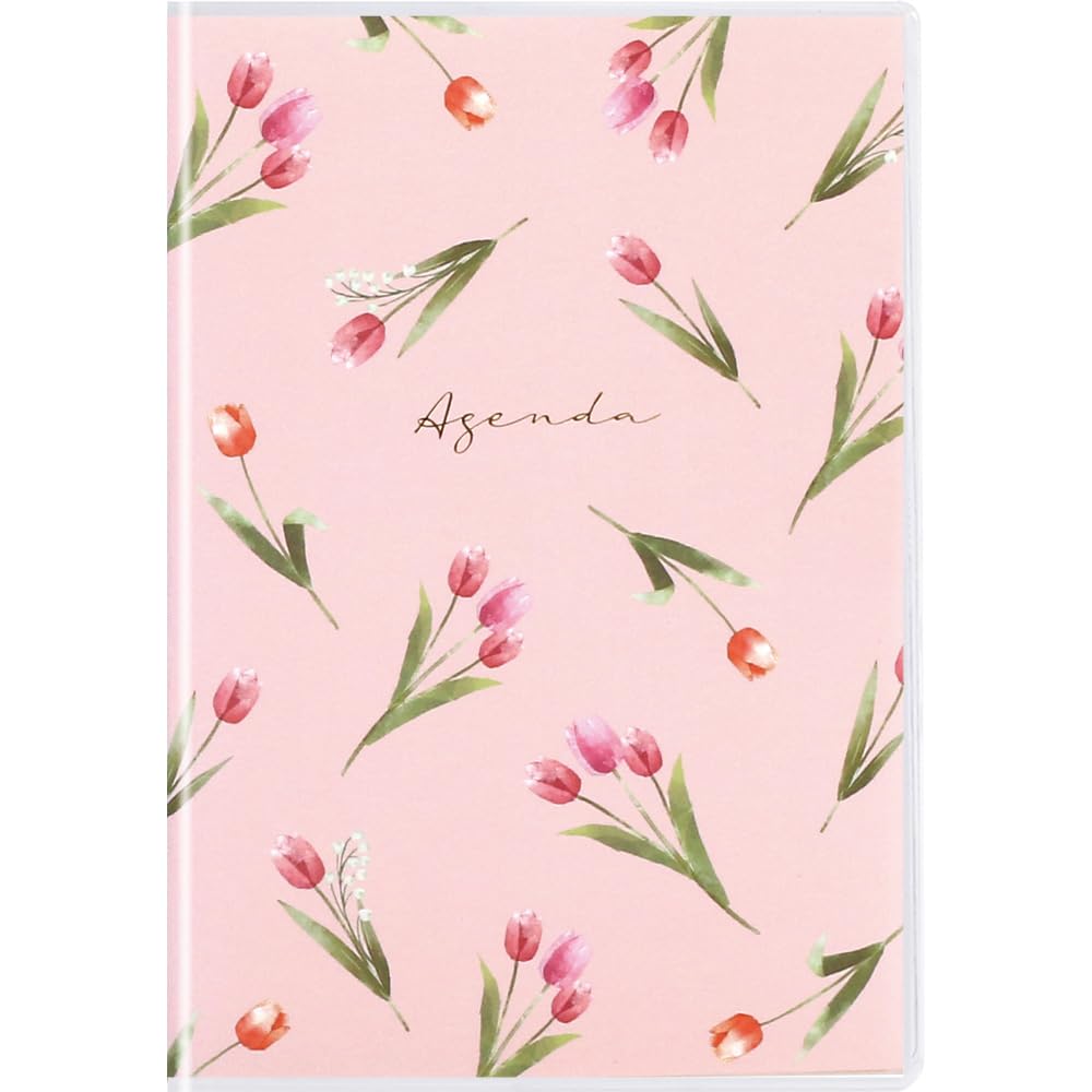 

Labclip 2026 A6 Monthly Planner Type3 Nadine pink 2610IND-PK (Starts October 2025)