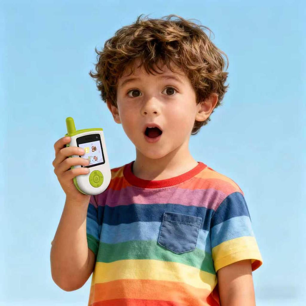 Long-Range Children's Walkie-Talkie with Video Call for Parent-Child Interaction