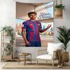 Lamin Yamal Custom Your Name Wall Decor Tapestry Art For Pet Memorial Birthdaywedding Party Backdrop Family Gift