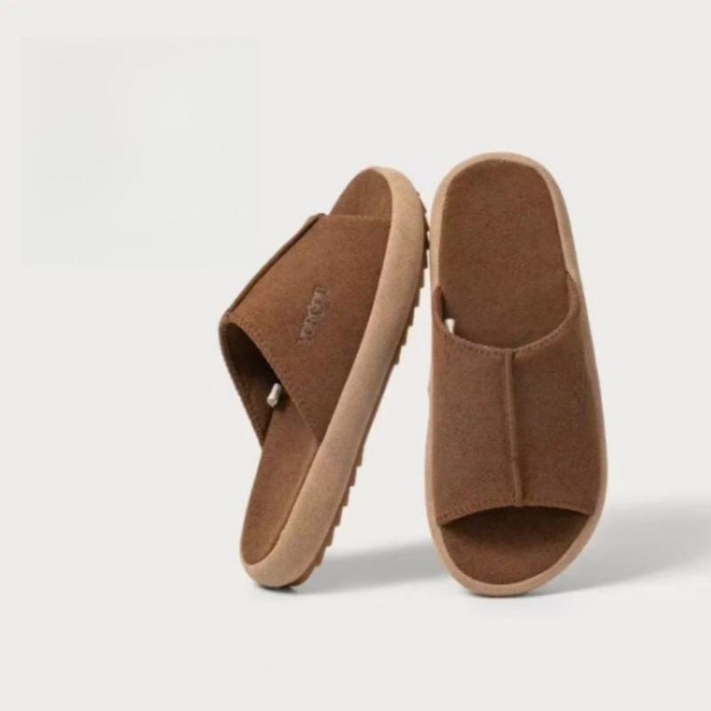 Fashion Vintage Slippers Couple Outdoor 2025 Summer Fashion Non Slip Flat Sandals Soft Bottom Comfortable Lightweight House Slippers