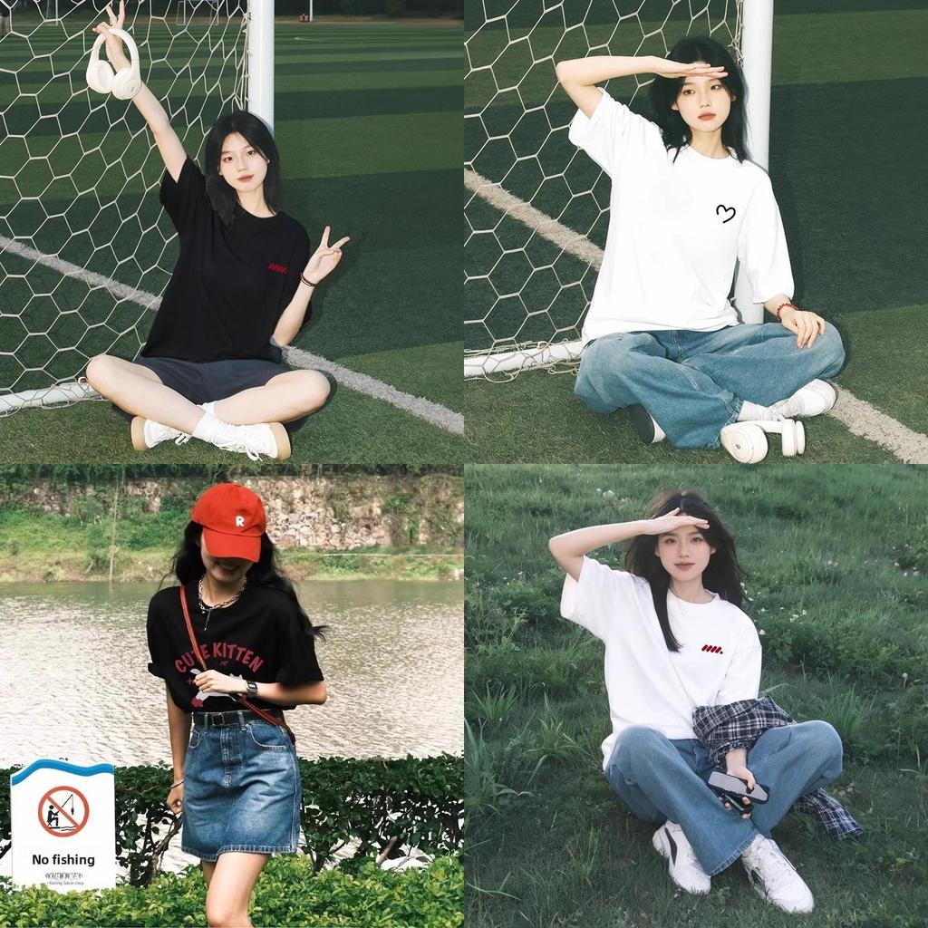 Anime Cartoon Womens Short Sleeve T Shirt With Cotton Fabric For Casual Summer Wear