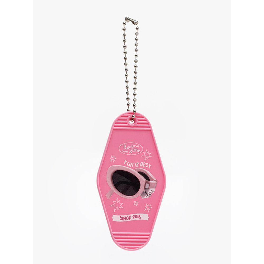 RECLOW HOTEL ROOM KEYRING NIR PINK