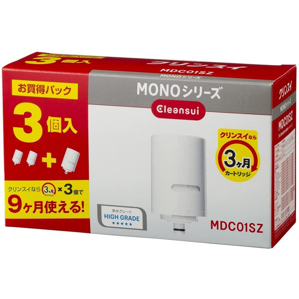 Cleansui Water Purifier, Faucet-Mounted Type, MONO Series, Replacement Cartridge MDC01SZ