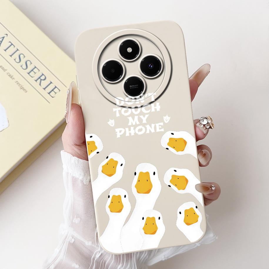 For Xiaomi Redmi 14C Case Poco C75 Cover 2024 Cute Panda Rabbit Cartoon Soft Matte Silicone Back Cover For Redmi14C PocoC75 Case