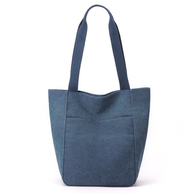 Canvas Bag Women's Shoulder Handbag Wear-resistant Large Capacity Women's Bag