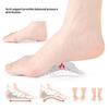 1Pairs Forefoot Insert Cushion Pads For Women Shoe Anti Slip Silicone Foot Pain Relief For High Heels Sandals Gel Shoe Insoles