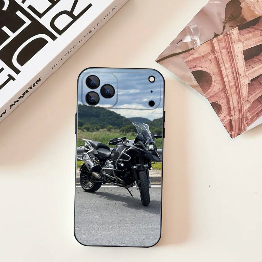 GS 1200adv Motorrad Coole Handyhülle Für iPhone 17,16,15,14,13,12,11,Pro,Max,Plus,E,SE4,Air,Mini Schwarzes Weiches Cover