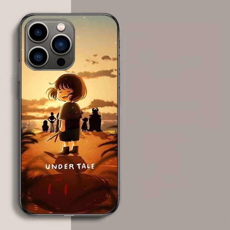 Chapter art Undertale Phone Case For Iphone 17 Air 15 Pro 14 Plus 16 Pro Max 17E 16E 12 13 Mini 11 Cover Cute Fundas