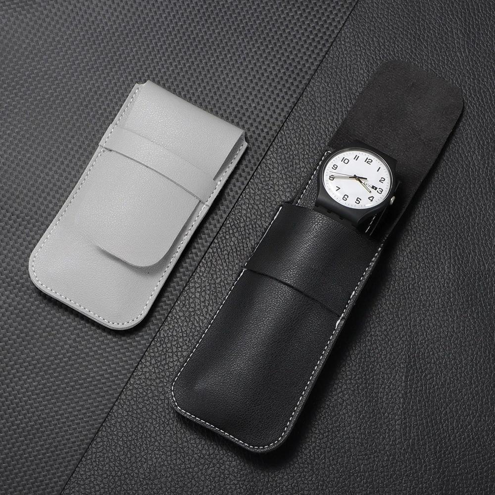 Watch Storage Bag, Watch Accessory Gift Bag, Portable Watch Bag, Suitable for Home and Travel Use, Reusable