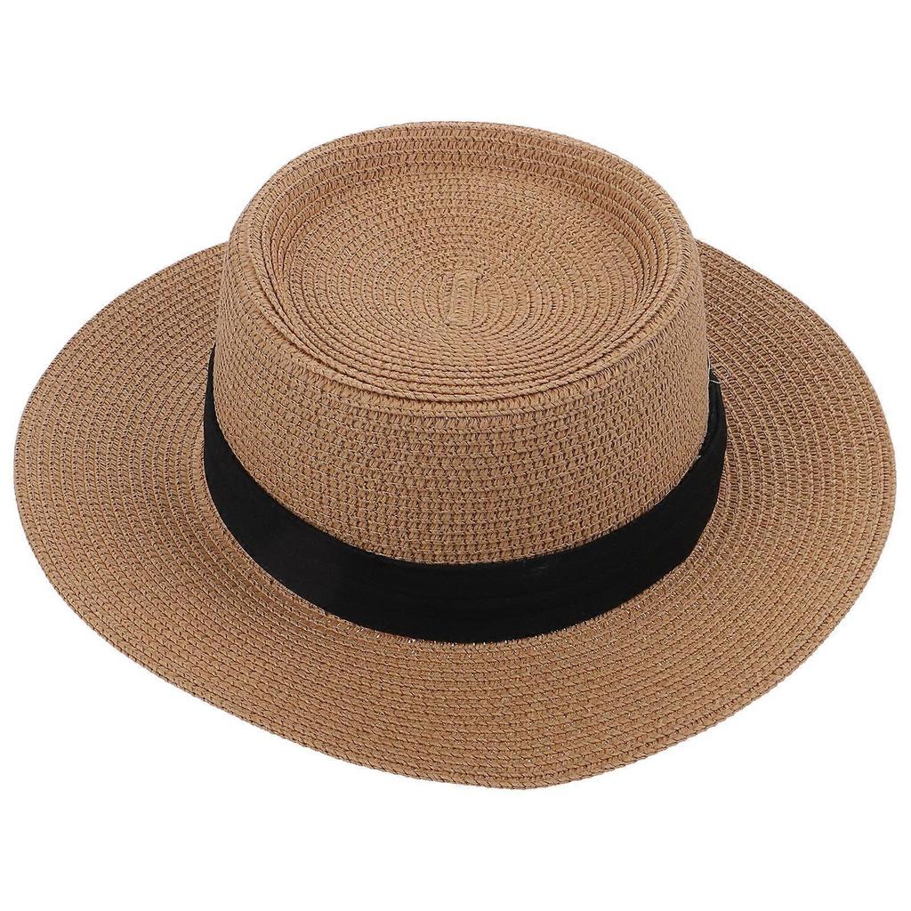 Hat for Women Summer Wide Brim Sun Hats for Women Straw Material UV Protection 1Pack
