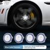 4 pieces 75mm suitable for Mercedes Benz W204 W205 AMG E210 E214 W222 magnetic levitation LED lighting hub cap lights SP3