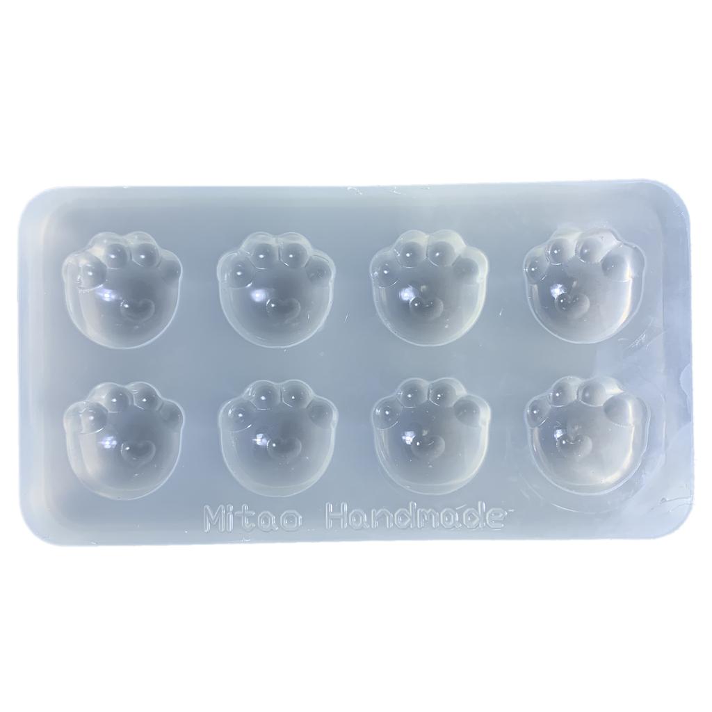 Resin Shaker Filling Mold Silicone Cat-paw Molds Resin Mold Filler Quicksand Casting Filling Mold for Jewelry Making