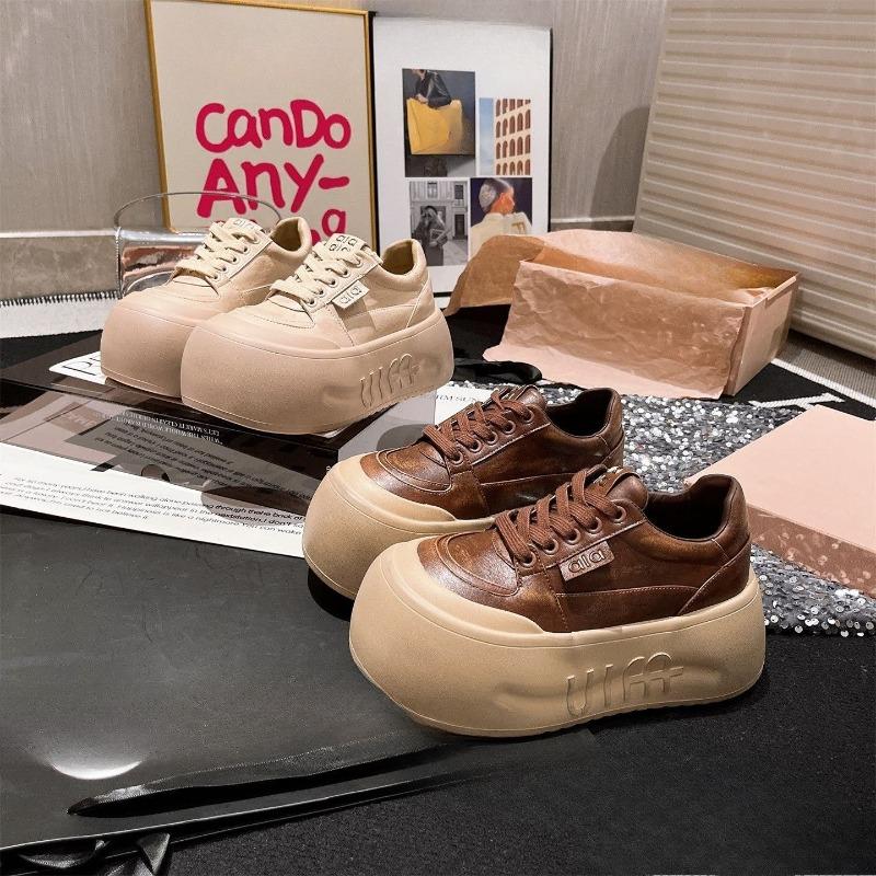 New Style Big-head Shoes - Casual Shoes, Slip-on Shoes, Loafers, Heightening Women's Shoes