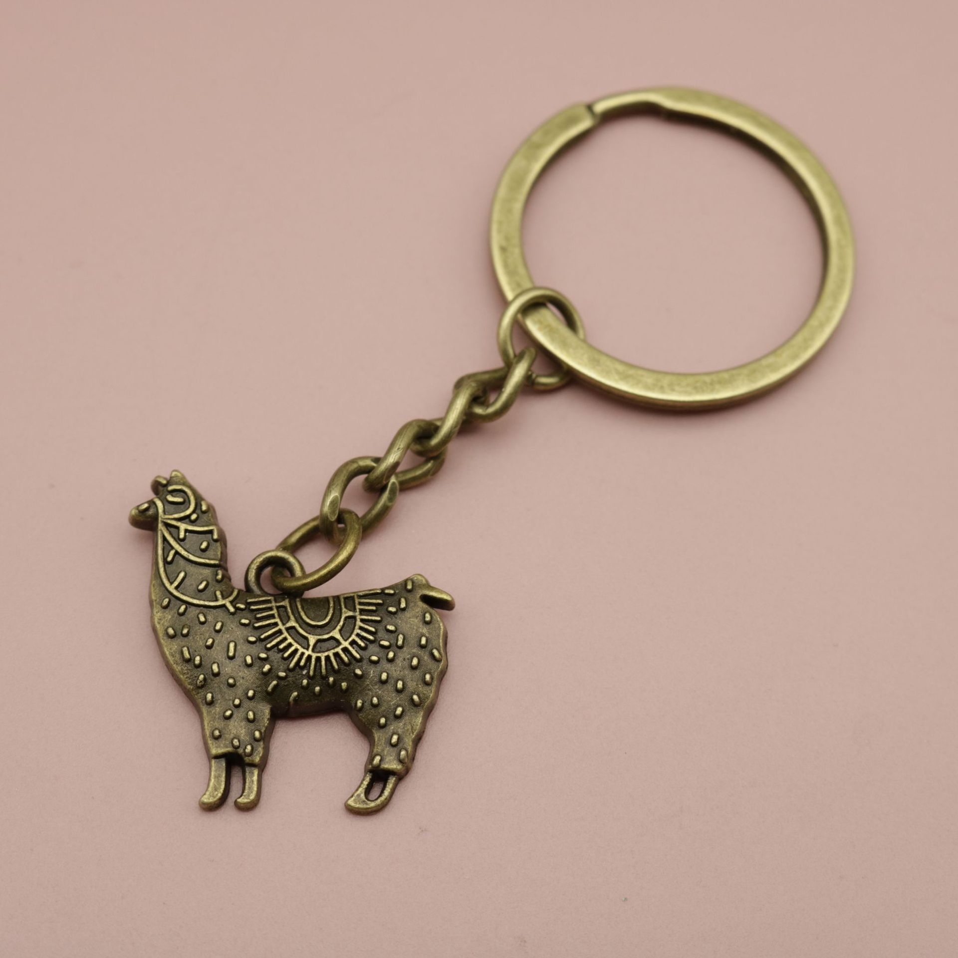 

Горячие продажи ювелирных изделий, минималистский кулон-брелок из альпаки one size