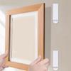 12 Pairs Heavy Duty Frame Tape Strip Trace-less Picture Sticky Hangers  Fixing Photo Frames