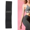 Exercise Resistance Band NonSlip Fitness Elastic Stretching Workout Band Pull Strap Belt(Black )