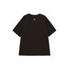 Jordan Loose Fit Short Sleeve T-Shirt With Logo Print Women Tops Gray Black FV7123-045
