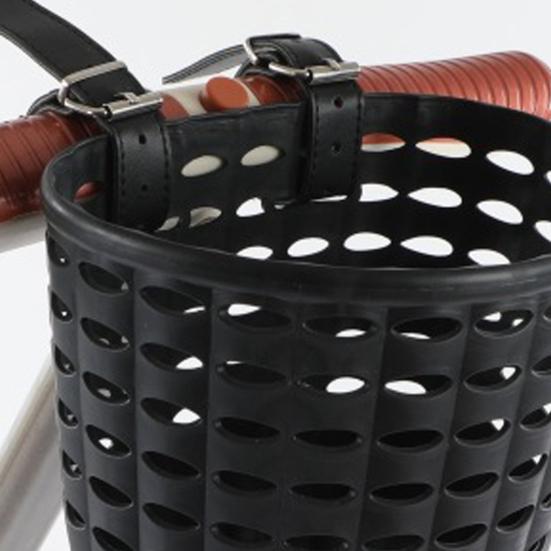 Kids Bike Front Basket Storage Box Large Capacity Strong Load-bearing Universal Easy To Install Bicycle Basket with Adjustable Straps