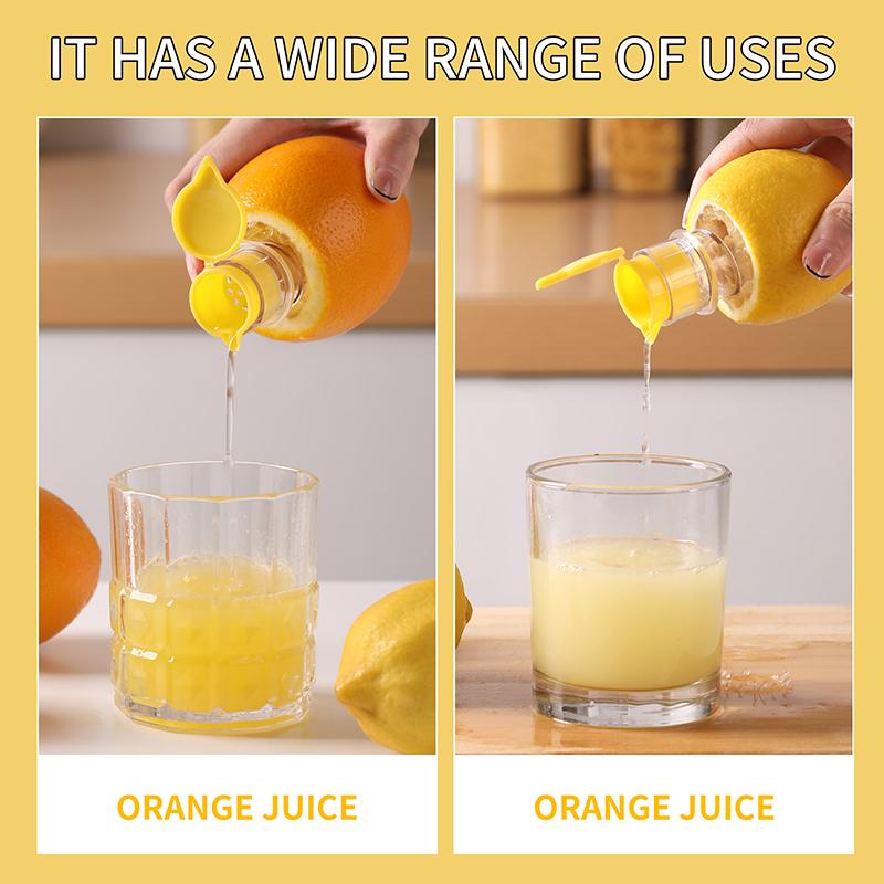Plastic Manual Citrus Juicer Mini Lemon Juicer Orange Squeezer Easy Juice Extractor Freshness Preserving Kitchen Sttuff