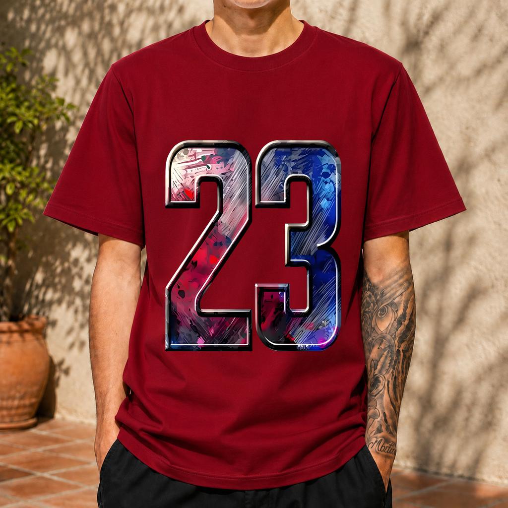 2026 New Pure Cotton Tshirt For Unisex Crew Neck Short Sleeve Sporty Streetwear