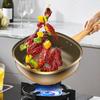 Titanium Alloy Non-Stick Pot with Lid 30CM Large Capacity Household Frying Pan Kitchen Induction Cooker Gas Stove Universal