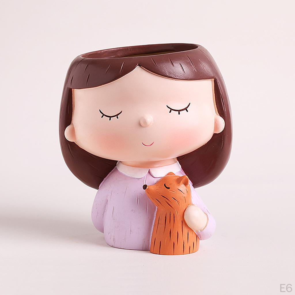 Modern Flower Pots Creative Flowerpot for Bonsai Decoration Cactus