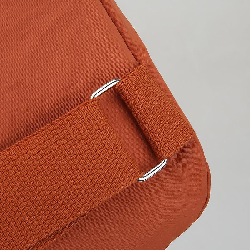 Borsa a petto di grande capacità Stile coreano semplice Zaino a tracolla da donna Nylon casual da esterno Monospalla