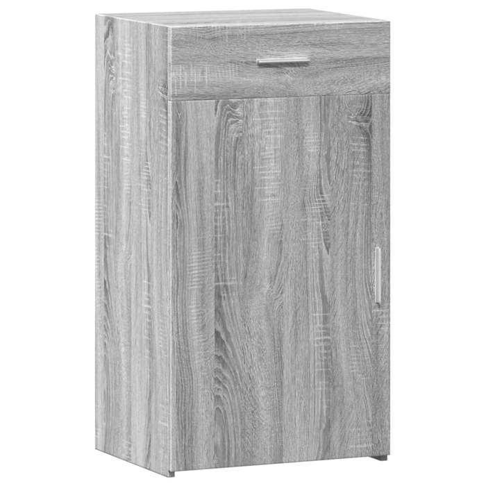 VidaXL Buffet sonoma gris 50x42,5x93 cm bois d'ingénierie, armoire, armoire latérale, armoire de rangement, armoire, 846297