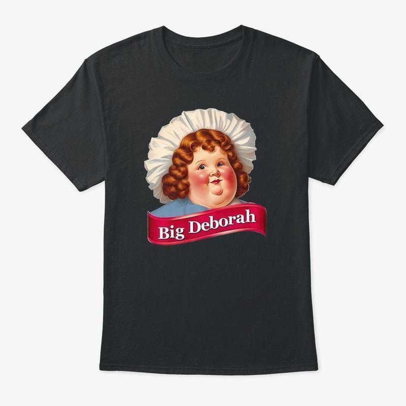 Vintage Big Deborah TShirt, Funny Shirt Short Sleeve, For Men, For Women L