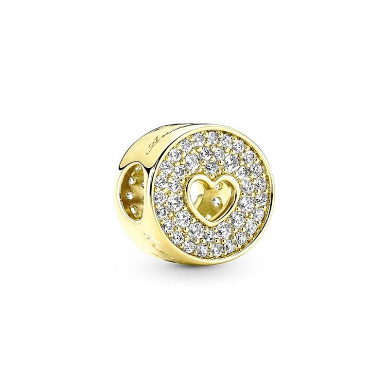 Sparkling Pavé & Star Clear Cerise Pink Sea Green Dark Blue Charm Beads Fit Original Bracelets Diy Women Jewelry Gifts