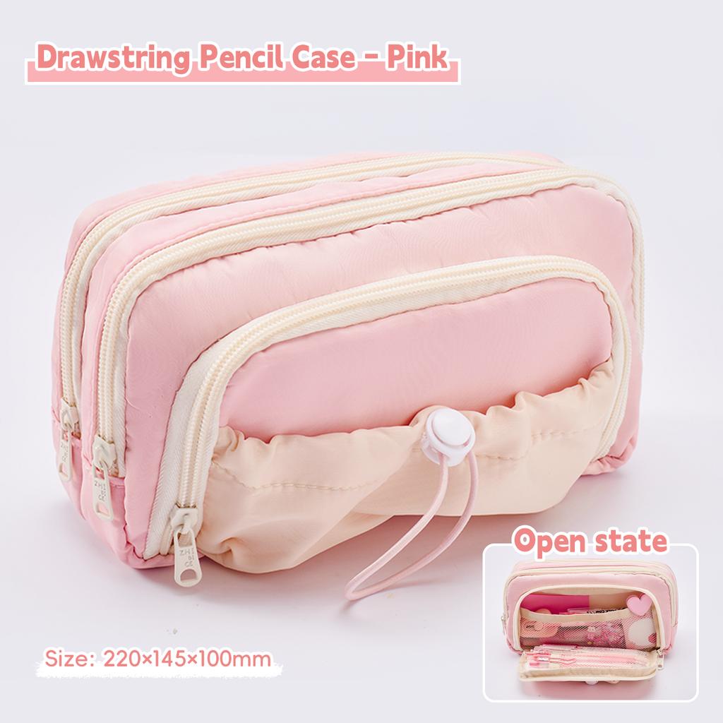 Kawaii Pencil Case Large Capacity Student Multifunci Cute Pencil Bag Ins Style Storage Bag Back To School Korean Stationery