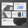 Multi-Functional Portable Leather Touch Foldable Detachable Keyboard