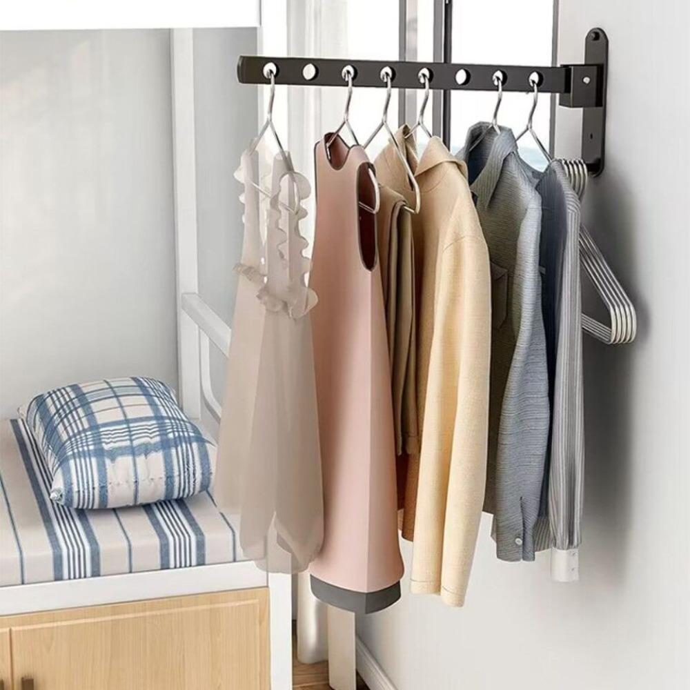 No Punching Required Clothesline Invisible Folding Clothes Drying Artifact  Balcony