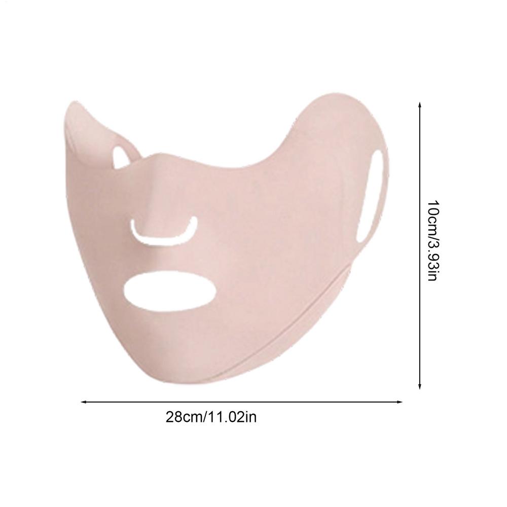 1pc Sun Protection Face Cover Breathable UPF50 Protector With Ear-loop Sun Face Masque For Motorcycle Riding Running Hiking Golf