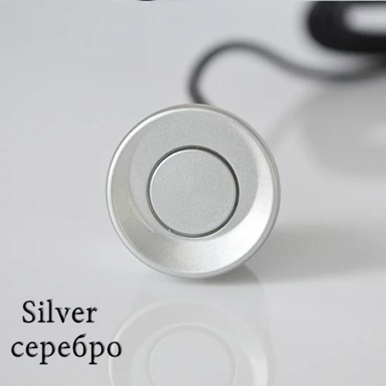 Car Parking Sensor Black Red Blue Silver Gold White Gray Champagne Gold Color for 22mm Sensor Kit Monitor Reverse System серебряный