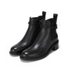 Leather Jewelry 5cm Ankle Boots Bbg863bk