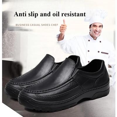 Fashion 2025 Men Shoes New Non-slip Chef Shoes Lightweight Loafers Waterproof and Stain Resistant Sneakers for Men Work Sandals Hombre