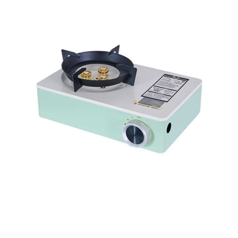 Outdoor Camping Card Type Stove Energy Gathering and Gas Saving Strong Fire Card Magnetic Stove Portable Picnic Gas Stove