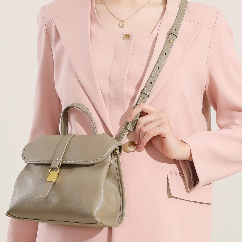 Borsa a mano casual versatile a spalla e a mano da donna Borsa a tracolla da pendolare testurizzata