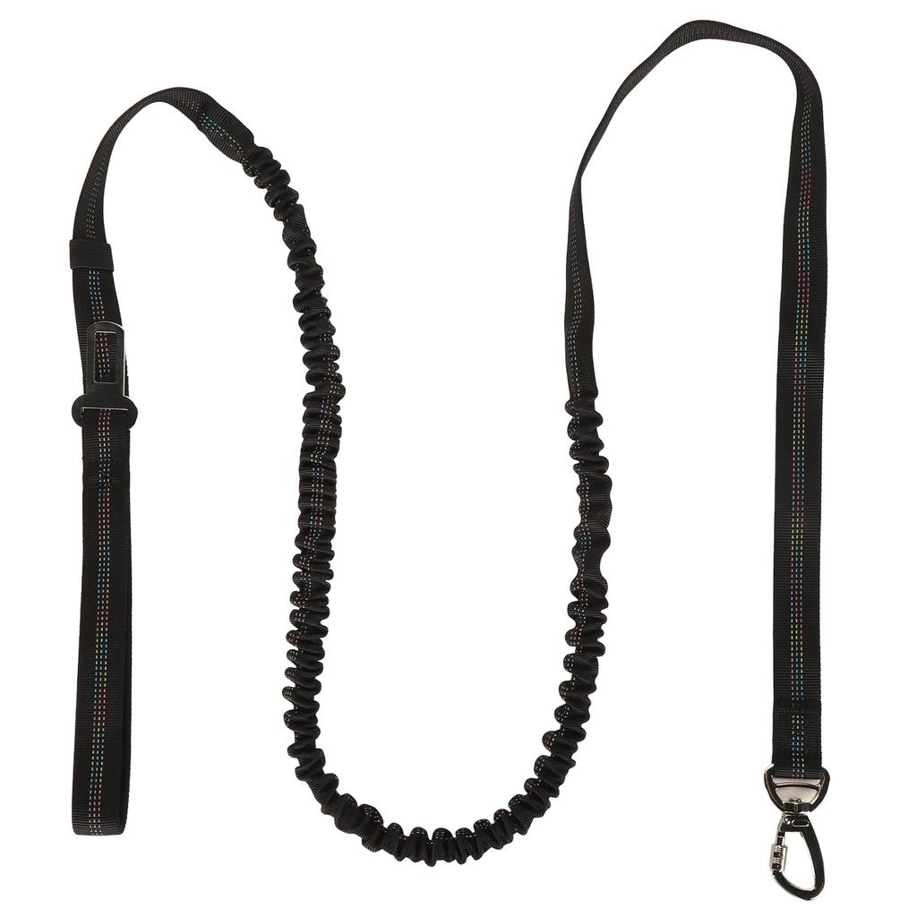 Reflective Dog Leash with Padded Handle Elastic Durable Heavy Duty Dog Leash Rope with Metal Buckle