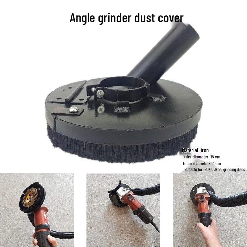 Angle Grinder Dust Shroud & Vacuum Kit