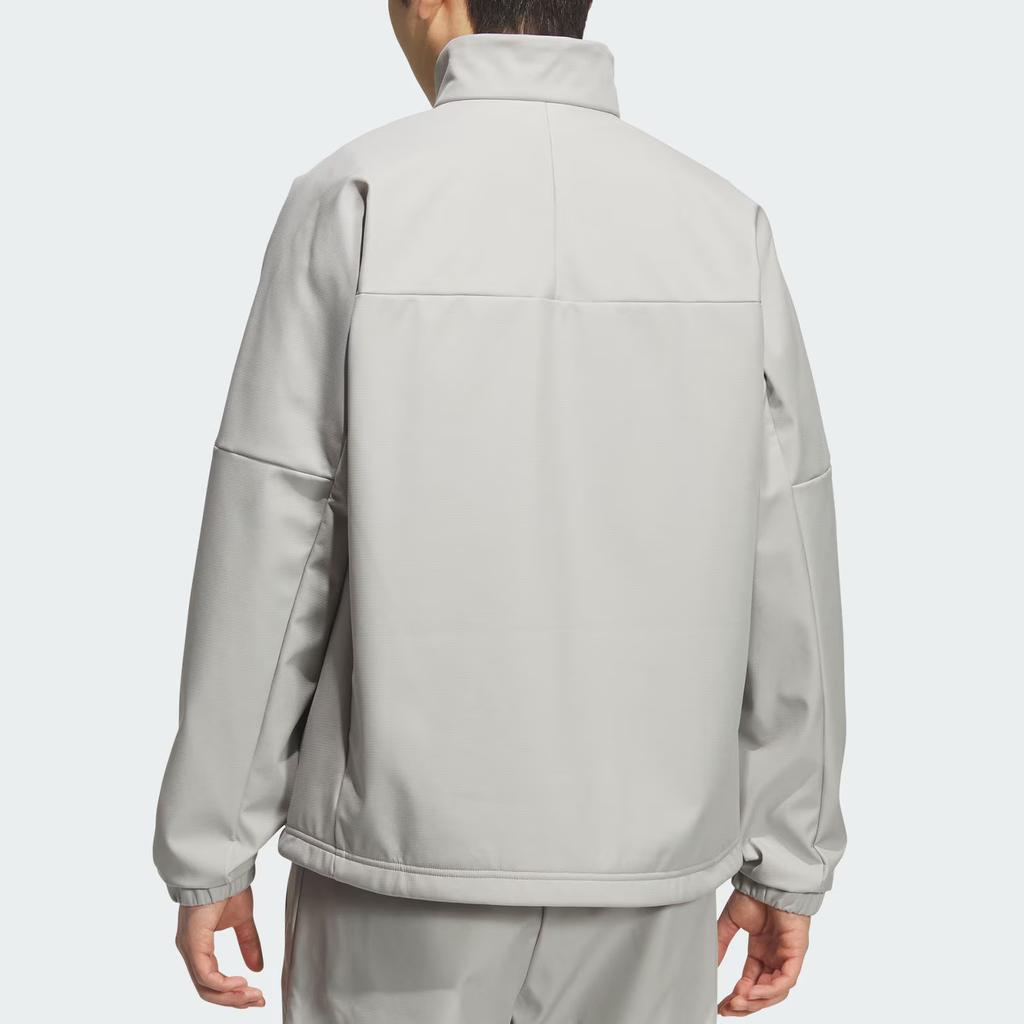 Adidas Soft Shell Woven Comfortable Water-Resistant Sports Casual Stand Collar Jacket Men Jacket KR8297