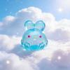 Rabbit Squishy Decoration Fidget Cube Gifts Desk Accessories Funny Squishy Ornament Soft Squishy Bunny Children'S Day Gift