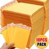 10Pcs New Soft Bubble Mailers Waterproof Pearlescent Film Shipping Bags Self Sealing 11/15/18cm Kraft Foam Envelope